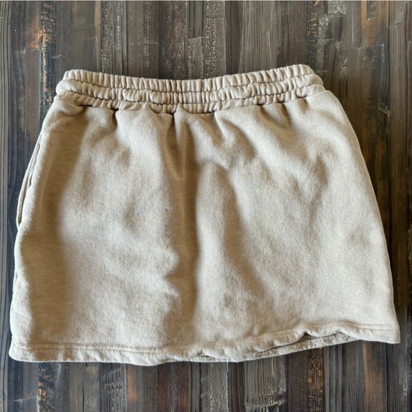 MSGM Logo Embroidered Drawstring Mini Skirt - Picture 4 of 5